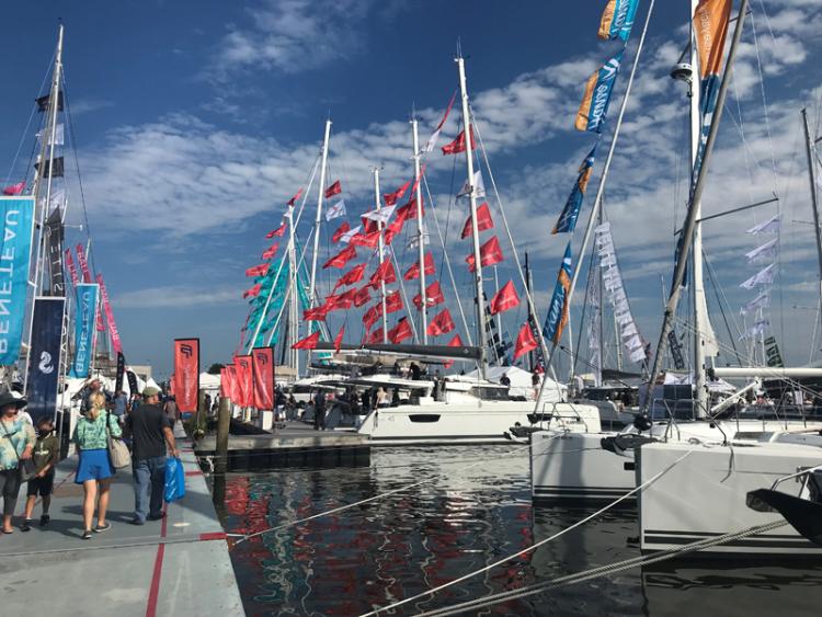 a sailboat show